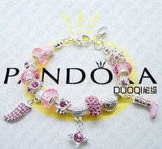 批发欧美时尚铜合金镀银镶水钻手饰品 紫色水晶大爱心吊坠手链价格、厂家与图片全解析